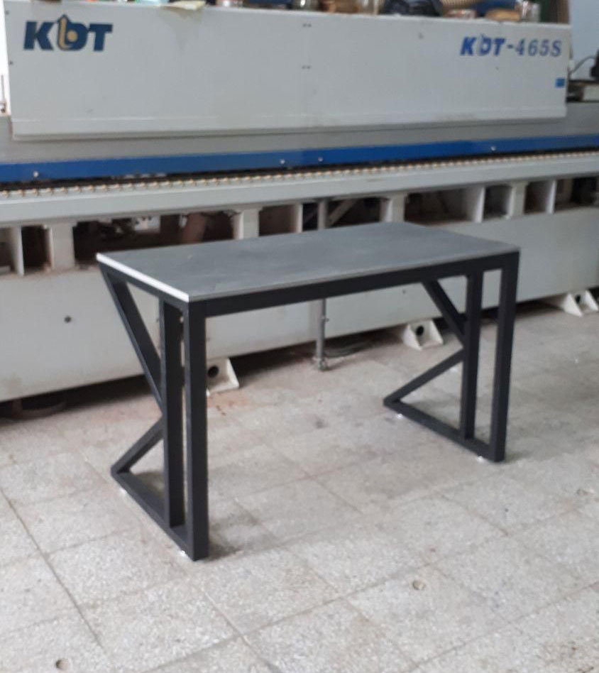 میز پایه فلزی مدل : کاج پروفیل 30*50